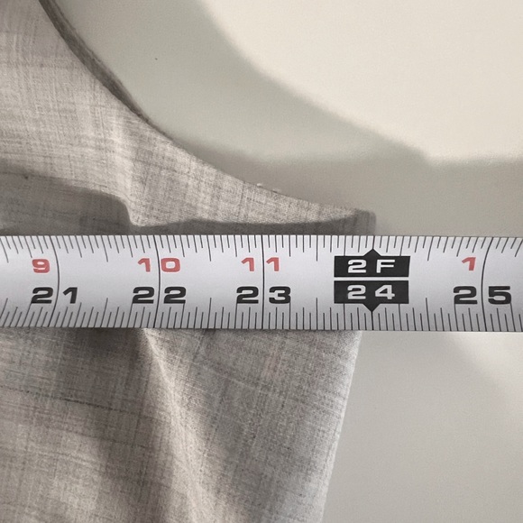 💗 HOST PICK 💗 NWOT Neiman Marcus grey lightweight wool dress sz 2X or US 20 - Picture 6 of 9